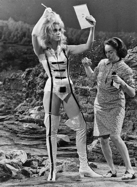 barbarella nudes|Jane Fonda Breasts, Butt Scene in Barbarella